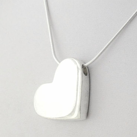 Large Slide Heart Pendant