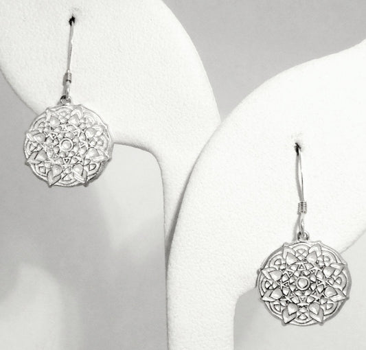 Creation Mandala earrings