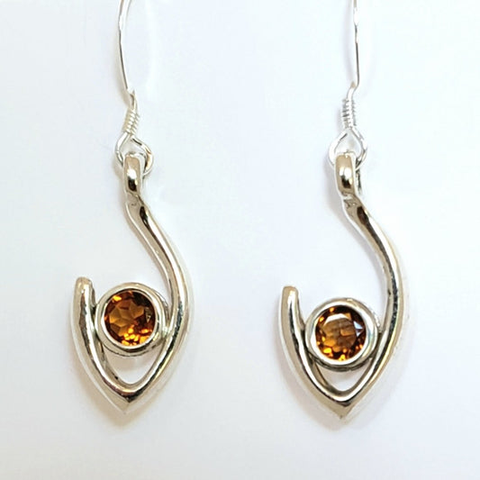 Flame Dangle Earrings (Various Colors/Sizes)