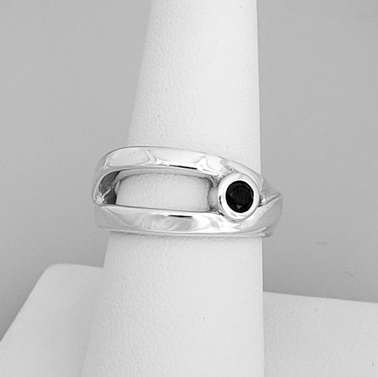 Eye Ring Black diamond