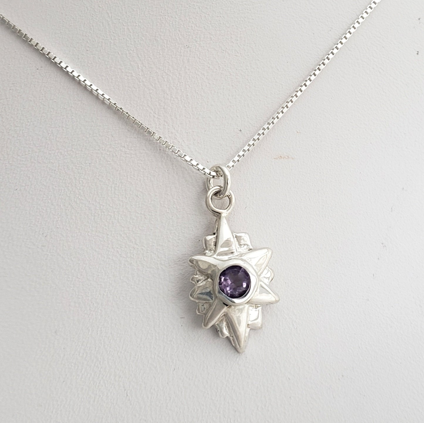 Medium Starburst Life Everlasting Pendant (Various Colors)