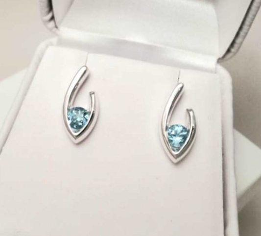 Flame of Life Stud Earring (Various Colors)