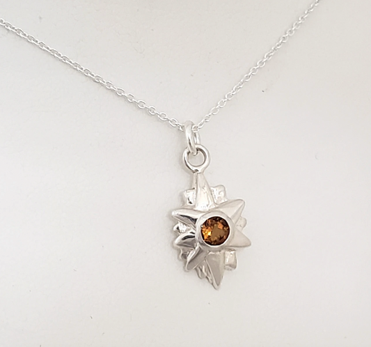 Medium Starburst Life Everlasting Pendant (Various Colors)