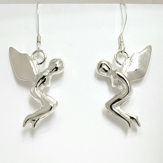 Fairy dangle earrings 1.25"